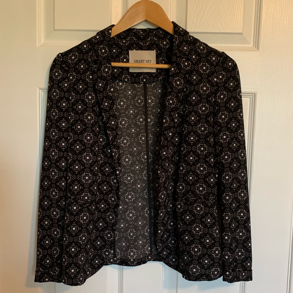 Light Patterned Blazer
